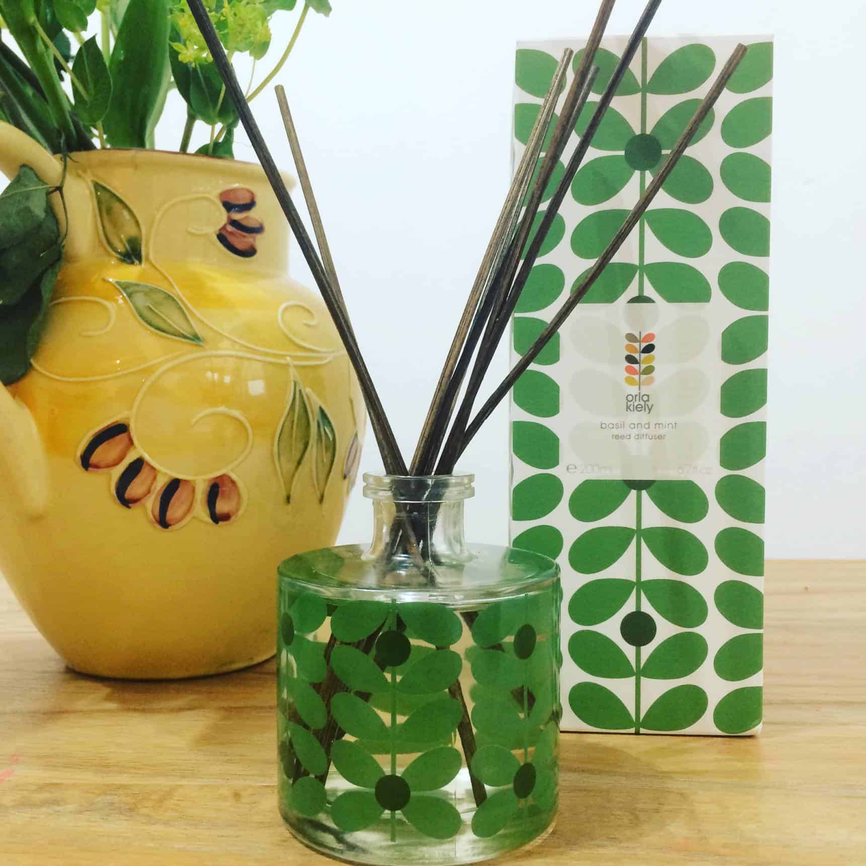 Lemon Orla Kiely candle