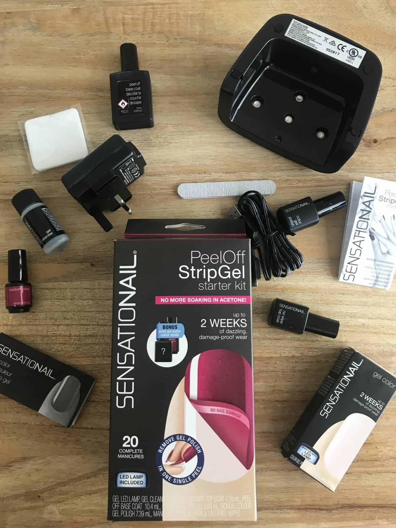 Medisch wangedrag Bron verf SensatioNail Starter Kit Review - Peel Off Gel Nails