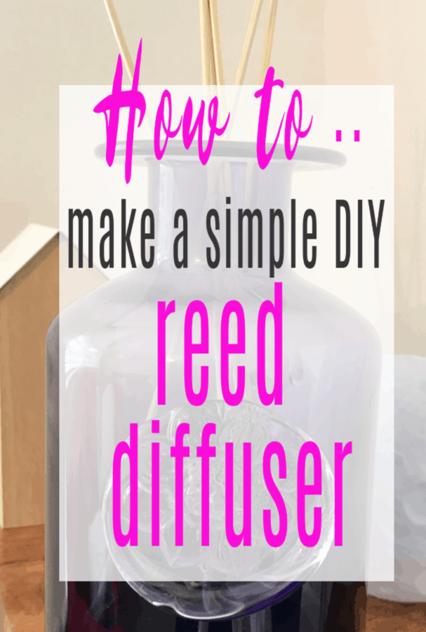 How to make a DIY reed diffuser