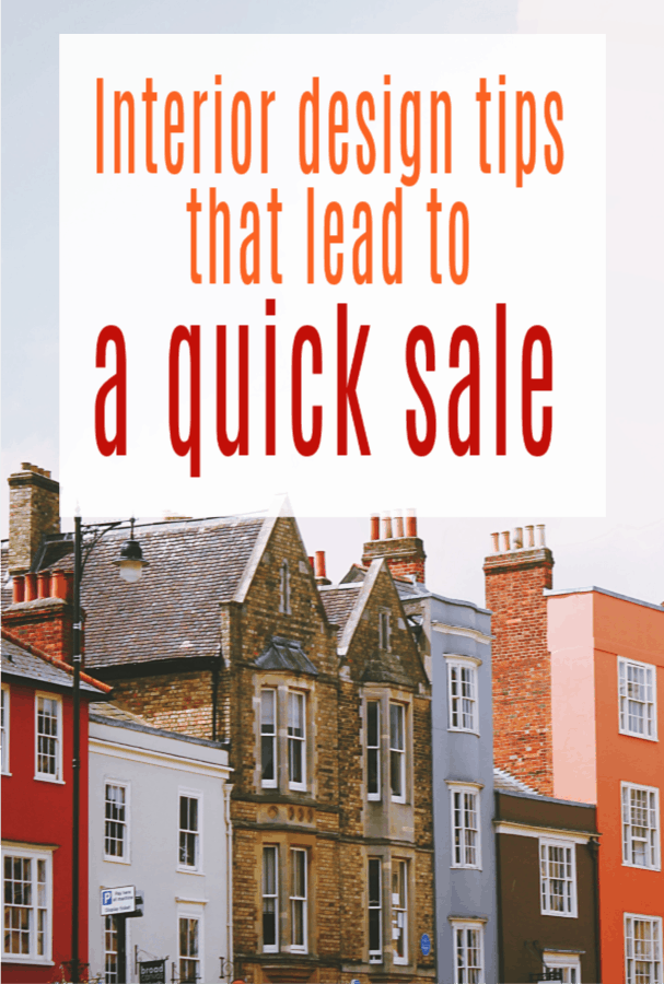 Top interior design tips to help you achieve a quick sale #housesale #housemove #interiordsesigntips #propertyvalue