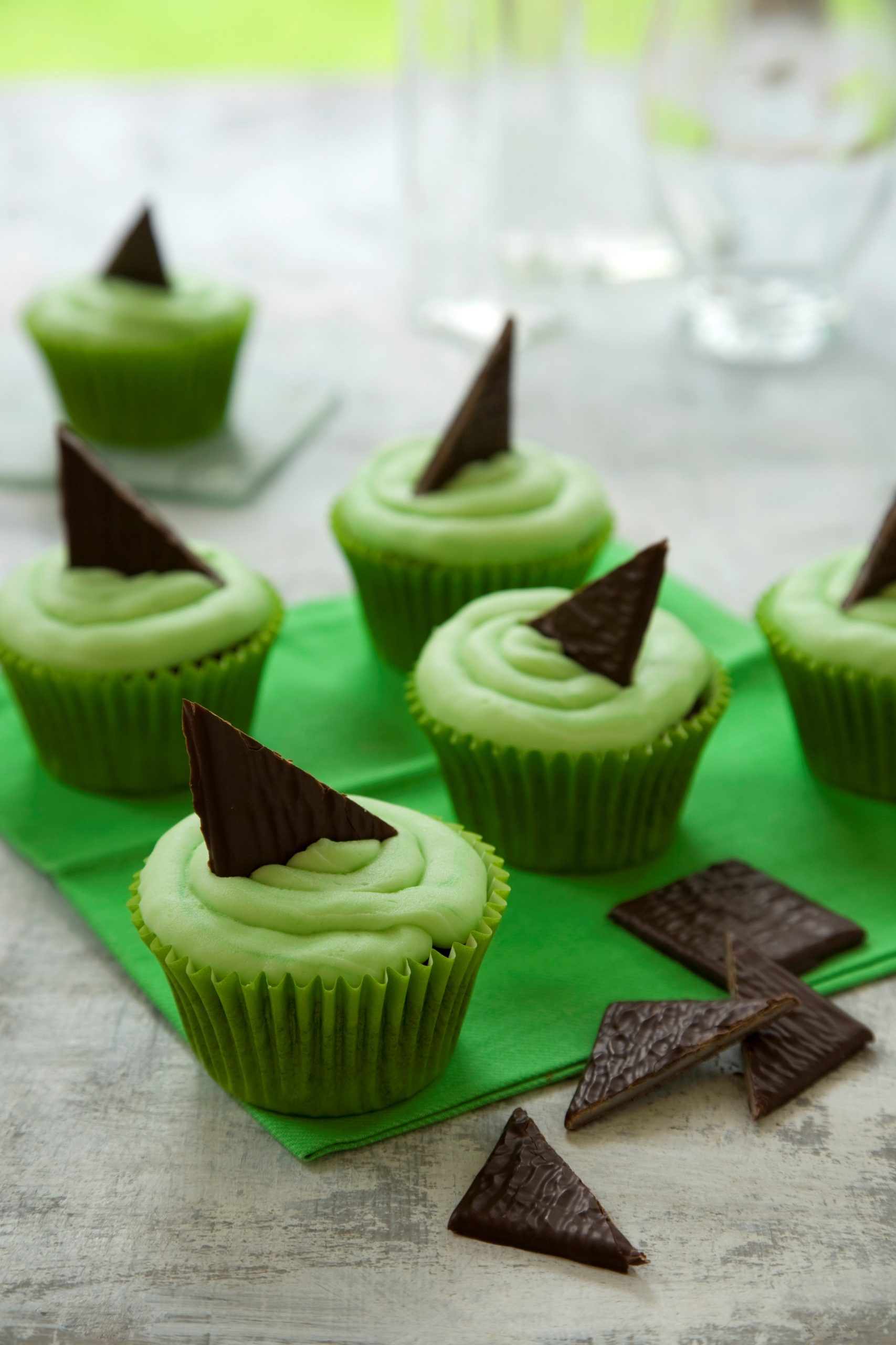 After Dinner Mint Cupcakes Recipe