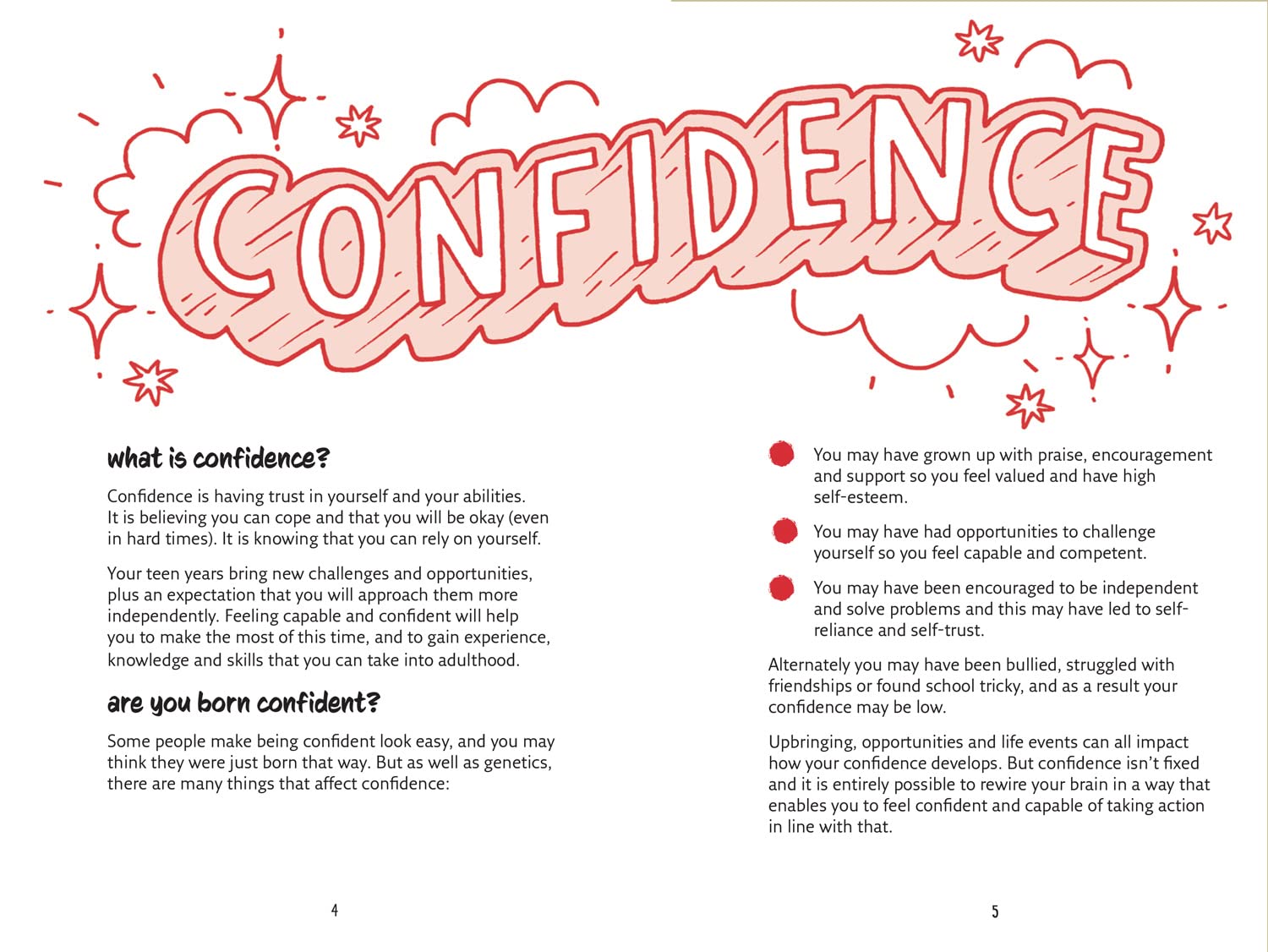 Confidence Books for Teens