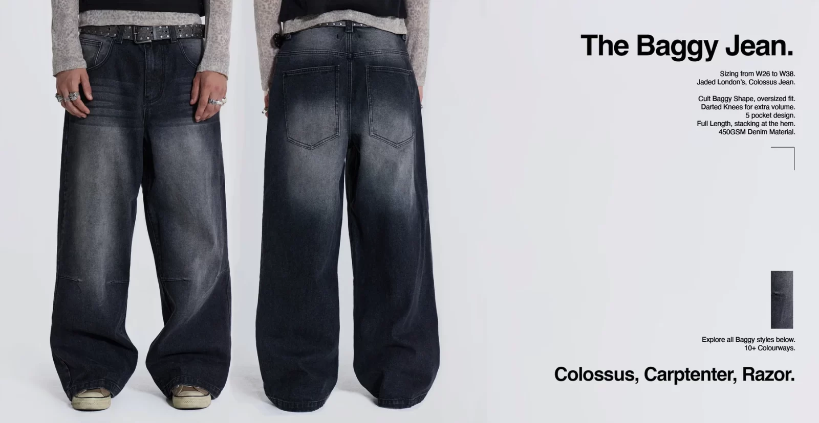 How To Style The Men's Baggy Jeans