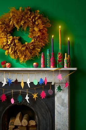 Festive Mantel Ideas