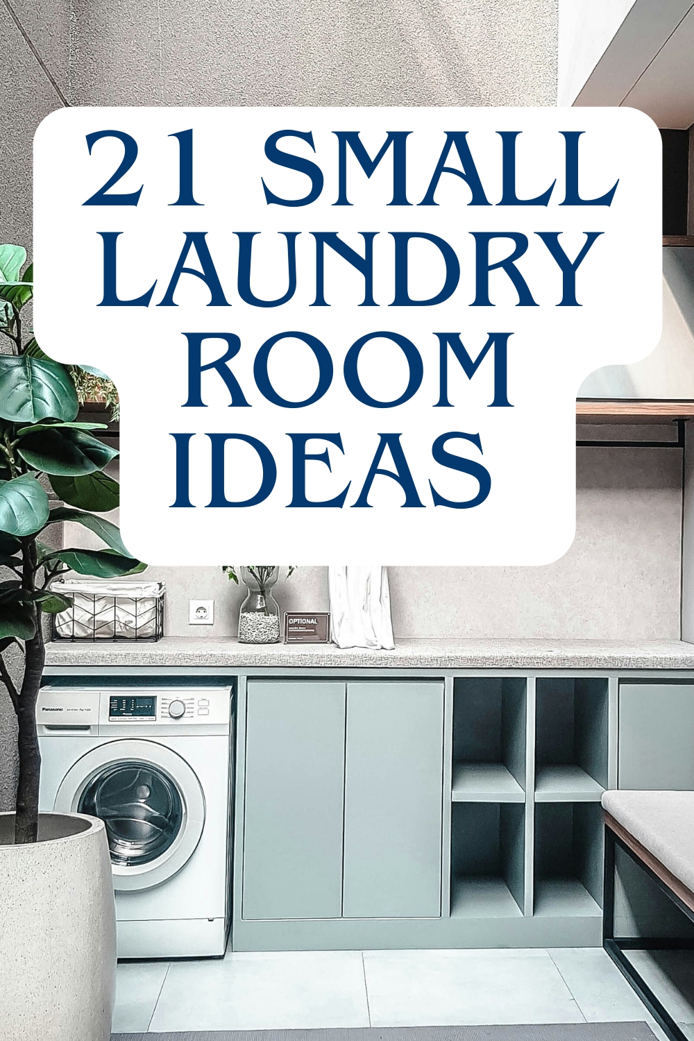 Discover 21 small laundry room ideas to maximize space, add storage, and create a warm, stylish laundry area &mdash; perfect for closets and tiny spaces.