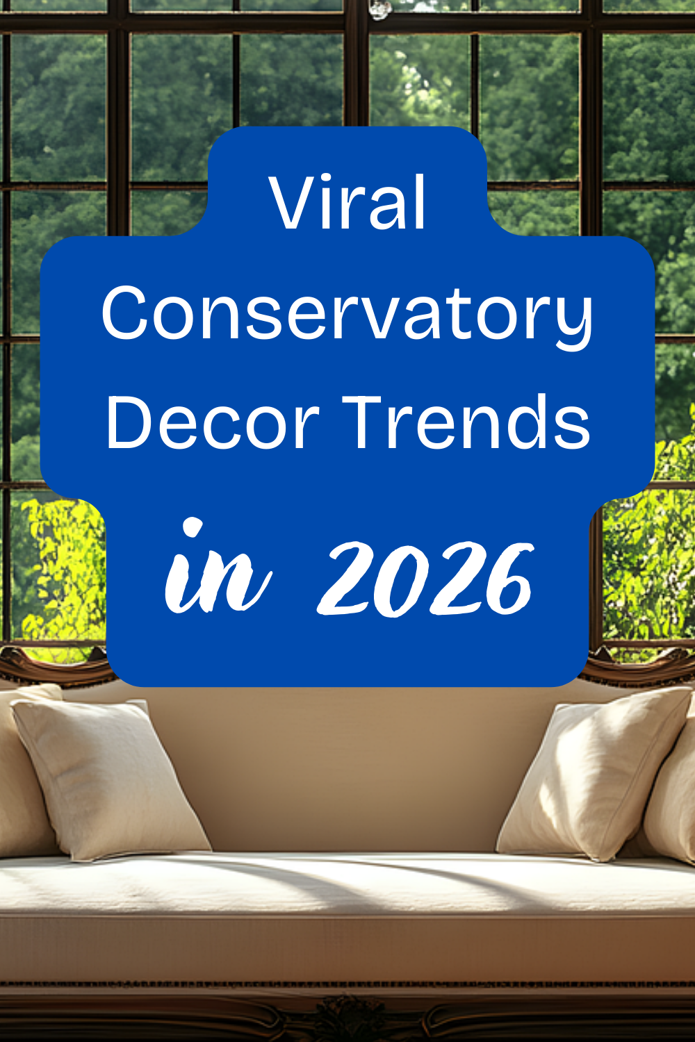 conservatory decor trends