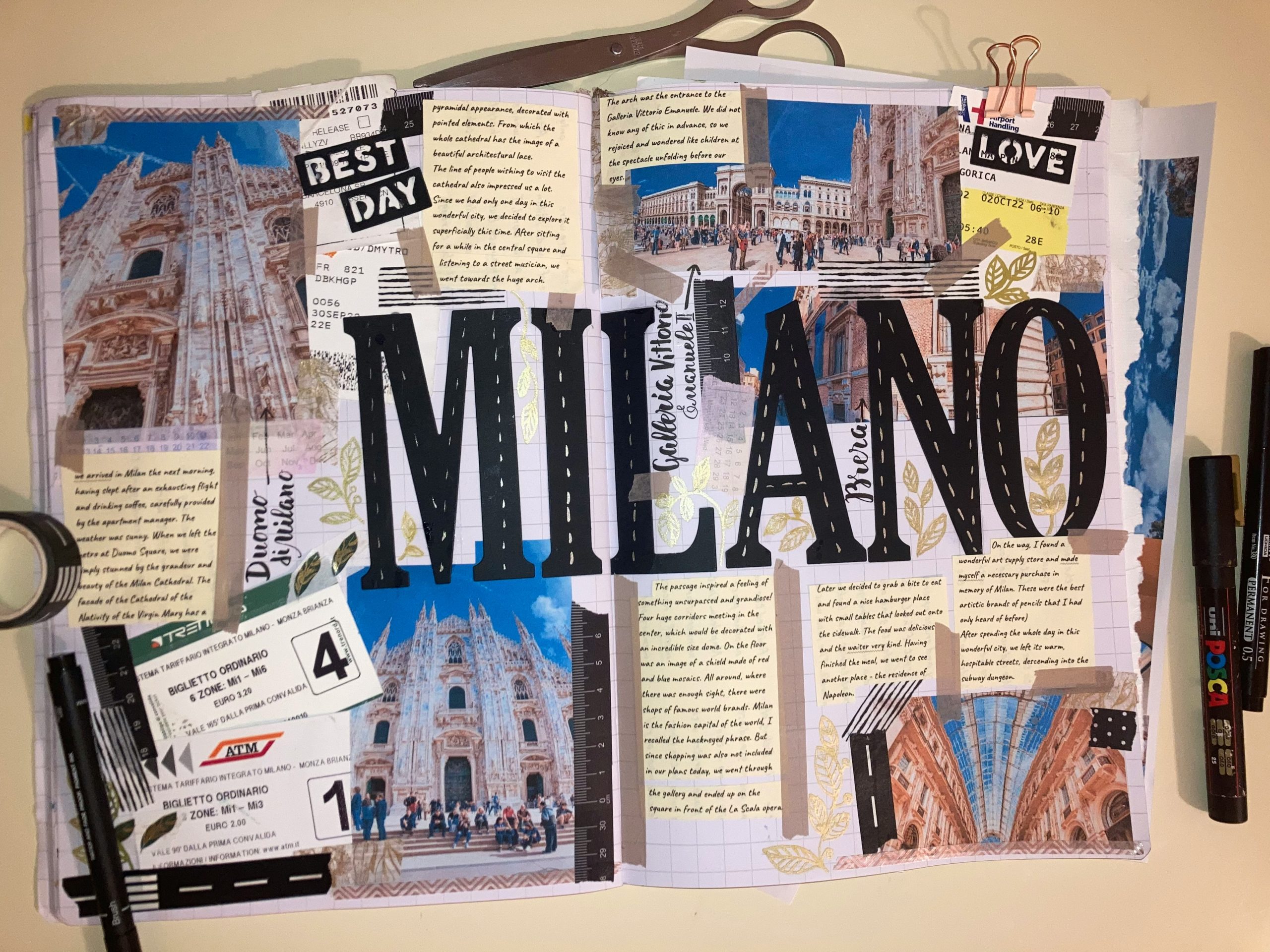 Travel Vacation Junk Journal Ideas 