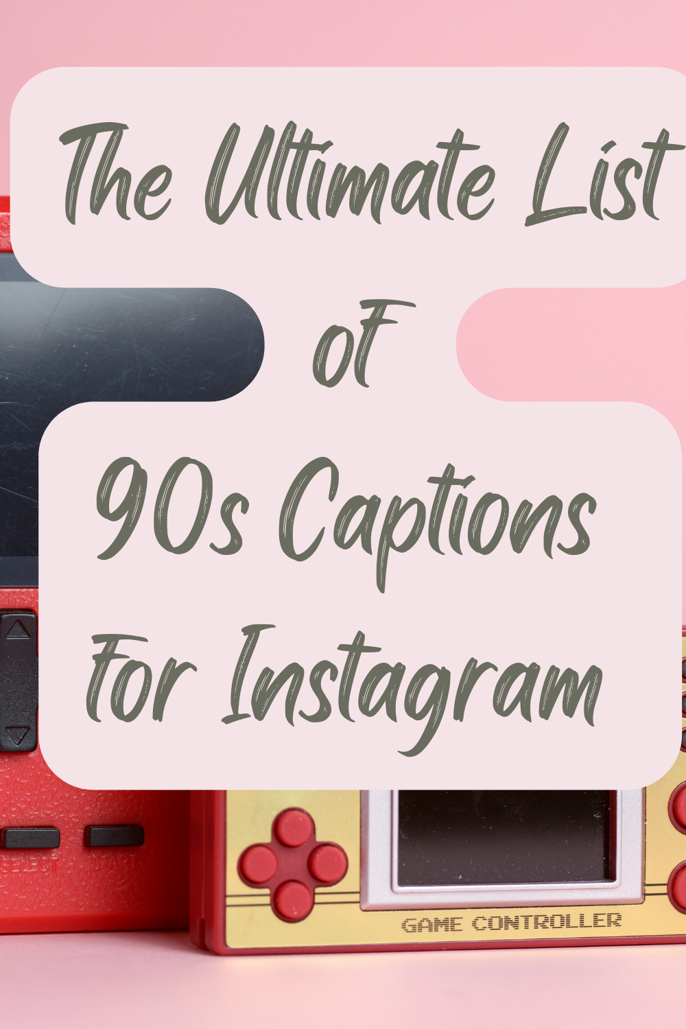The Ultimate List of 90s Captions for Instagram